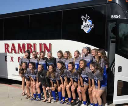 Group Charter Bus Services by Ramblin Express